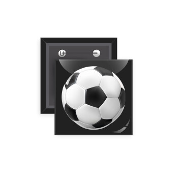 Soccer ball, Κονκάρδα παραμάνα τετράγωνη 5x5cm