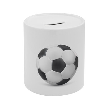 Soccer ball, Κουμπαράς πορσελάνης με τάπα