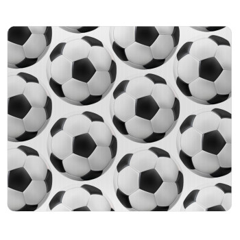 Soccer ball, Mousepad rect 23x19cm