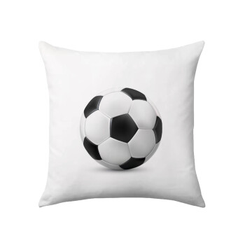 Soccer ball, Sofa cushion 40x40cm includes filling