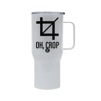 Oh Crop, Tumbler με καπάκι, διπλού τοιχώματος (θερμό) 750L