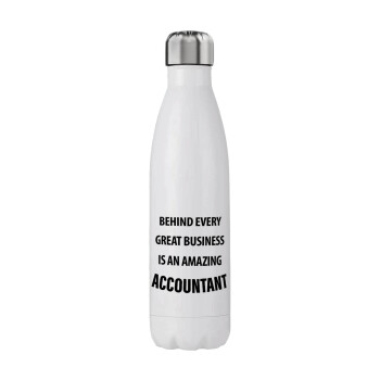 Behind every great business, Stainless steel, double-walled, 750ml