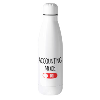 ACCOUNTANT MODE ON, Metal mug thermos (Stainless steel), 500ml