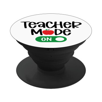 Teacher mode ON, Phone Holders Stand  Black Hand-held Mobile Phone Holder