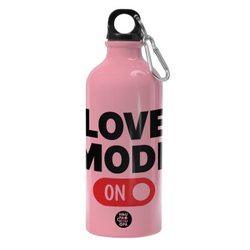 LOVE MODE ON, Παγούρι νερού 600ml