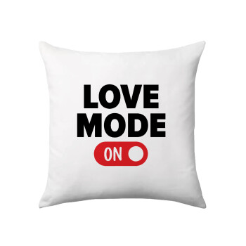 LOVE MODE ON, Sofa cushion 40x40cm includes filling