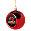 Christmas tree ball Red 8cm