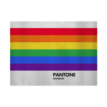 Pantone Rainbow, Επιφάνεια κοπής γυάλινη (38x28cm)