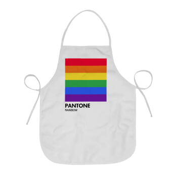 Pantone Rainbow, Chef Apron Short Full Length Adult (63x75cm)