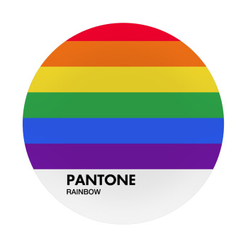 Pantone Rainbow, Mousepad Round 20cm
