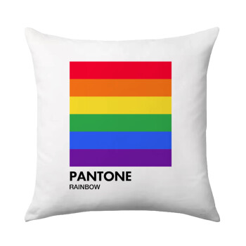 Pantone Rainbow, Sofa cushion 40x40cm includes filling