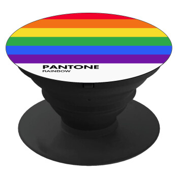 Pantone Rainbow, Phone Holders Stand  Black Hand-held Mobile Phone Holder