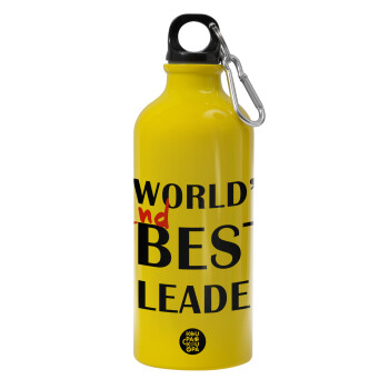 World's 2nd Best leader , Παγούρι νερού 600ml