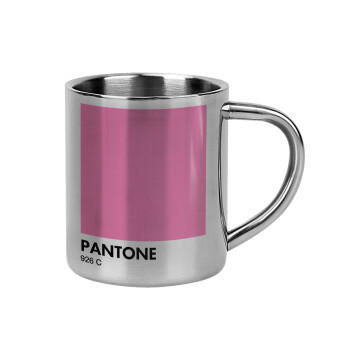 PANTONE Pink C, Mug Stainless steel double wall 300ml