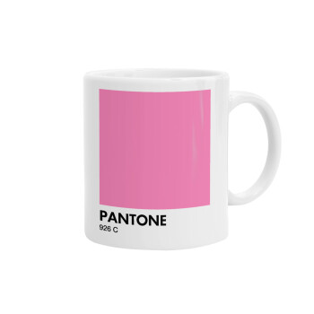 PANTONE Pink C, Ceramic coffee mug, 330ml (1pcs)