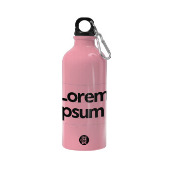 Lorem ipsum, Παγούρι νερού 600ml