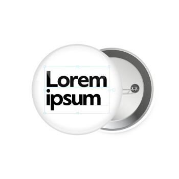 Lorem ipsum, Κονκάρδα παραμάνα 7.5cm