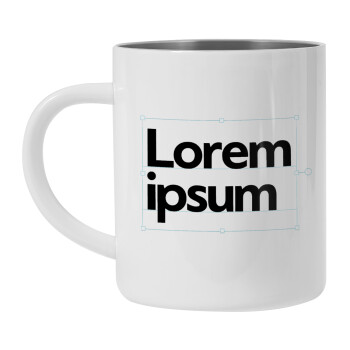 Lorem ipsum, Mug Stainless steel double wall 300ml