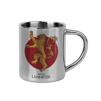 House Lannister GOT, Mug Stainless steel double wall 300ml