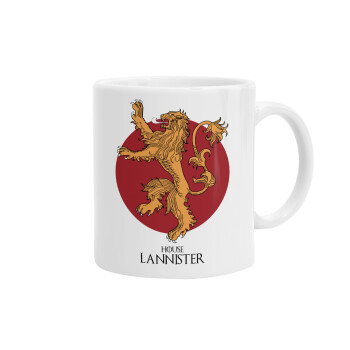 House Lannister GOT, Ceramic coffee mug, 330ml (1pcs)