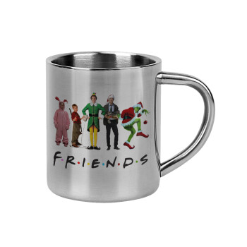 Christmas FRIENDS, Mug Stainless steel double wall 300ml