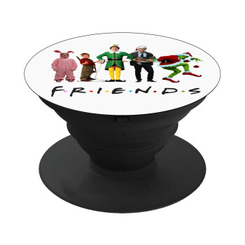 Christmas FRIENDS, Phone Holders Stand  Black Hand-held Mobile Phone Holder