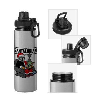 Star Wars Santalorian, Metallic water bottle with safety cap, 850ml aluminum