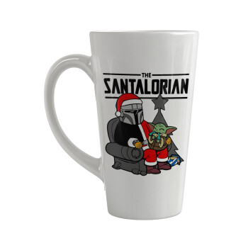 Star Wars Santalorian, Κούπα κωνική Latte Μεγάλη, κεραμική, 450ml