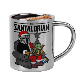 Star Wars Santalorian, Double-wall metal cup for espresso (220ml)