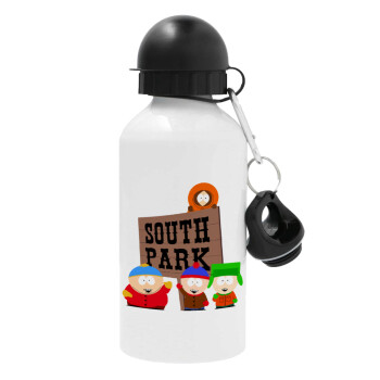 South Park, Metal water bottle, White, aluminum 500ml