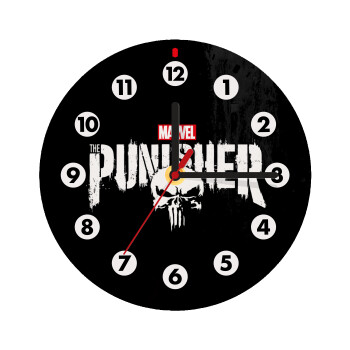 The punisher, Ρολόι τοίχου ξύλινο (20cm)