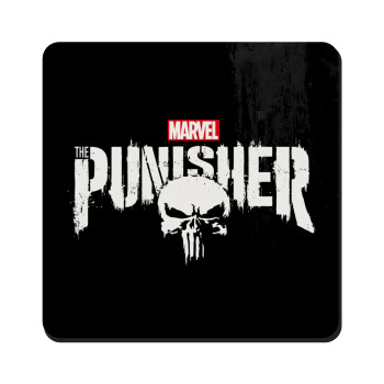 The punisher, Τετράγωνο μαγνητάκι ξύλινο 9x9cm