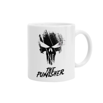 The punisher, Ceramic coffee mug, 330ml (1pcs)