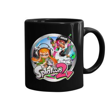 Splatoon 2, Mug black, ceramic, 330ml