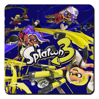 Splatoon 3, Τετράγωνο μαγνητάκι ξύλινο 9x9cm