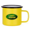 Metallic enamel MATT Yellow cup 360ml