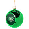 Green Christmas tree ornament ball 8cm