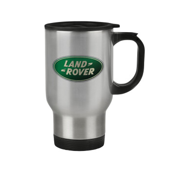 Land Rover, Stainless steel travel mug with lid, double wall 450ml