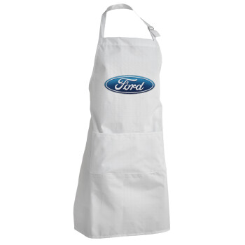 Ford, Adult Chef Apron (with sliders and 2 pockets)