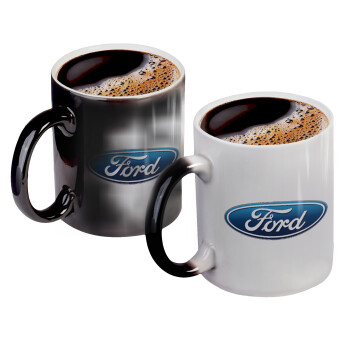 Ford, Κούπα Μαγική, κεραμική, 330ml που αλλάζει χρώμα με το ζεστό ρόφημα