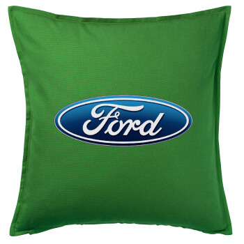 Ford, Sofa cushion Green 50x50cm includes filling