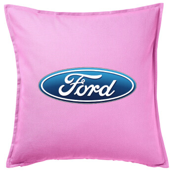 Ford, Sofa cushion Pink 50x50cm includes filling