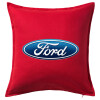 Sofa cushion RED 50x50cm includes filling