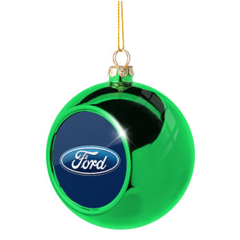 Ford, Χριστουγεννιάτικη μπάλα δένδρου Πράσινη 8cm