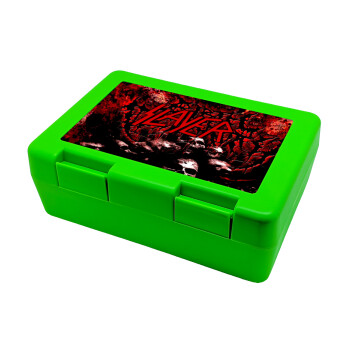 Slayer, Children's cookie container GREEN 185x128x65mm (BPA free plastic)