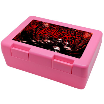 Slayer, Children's cookie container PINK 185x128x65mm (BPA free plastic)