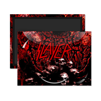 Slayer, Ορθογώνιο μαγνητάκι ψυγείου διάστασης 9x6cm