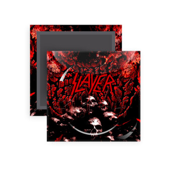 Slayer, Μαγνητάκι ψυγείου τετράγωνο διάστασης 5x5cm