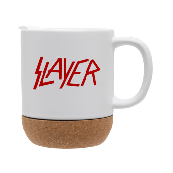 Slayer, Κούπα, κεραμική με βάση φελού και καπάκι (ΜΑΤ), 330ml (1 τεμάχιο)