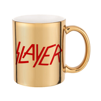 Slayer, Mug ceramic, gold mirror, 330ml